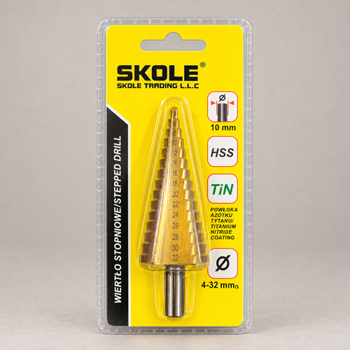 Skole Wiert Stopniowe step drill